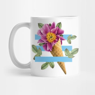 Summer Vibes Floral Mug